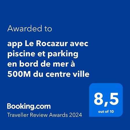 App Le Rocazur Avec Piscine Et Parking En Bord De Mer A 500M Du Centre Ville Menton Luaran gambar