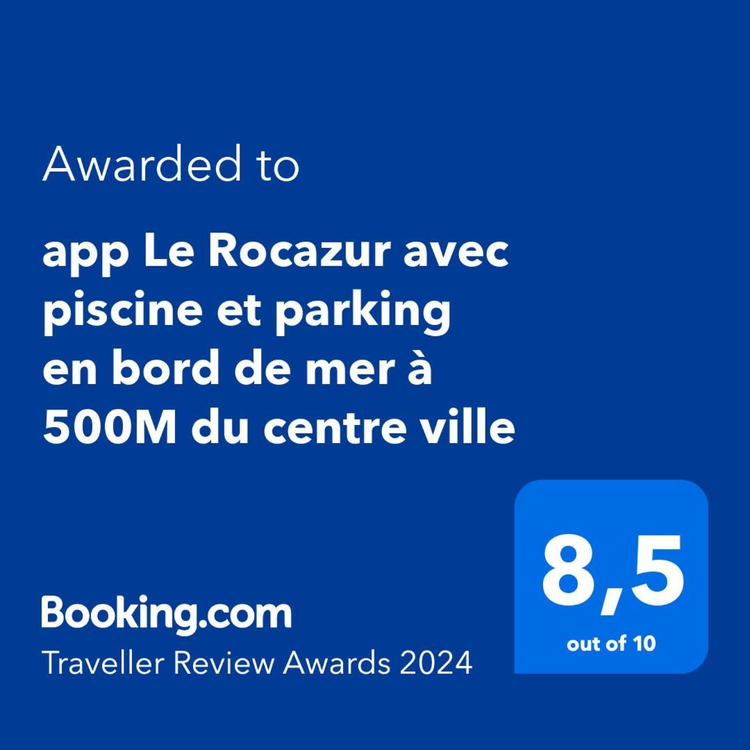 App Le Rocazur Avec Piscine Et Parking En Bord De Mer A 500M Du Centre Ville Menton Luaran gambar